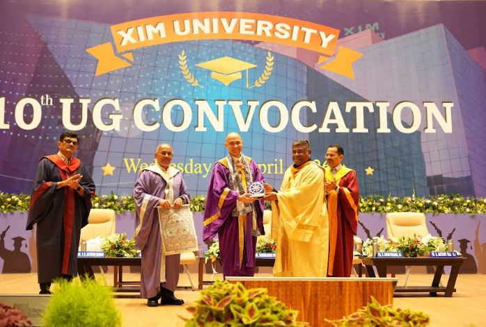 XIM University, Bhubaneswar celebrates its 10th Undergraduate Convocation with elegance and pride!